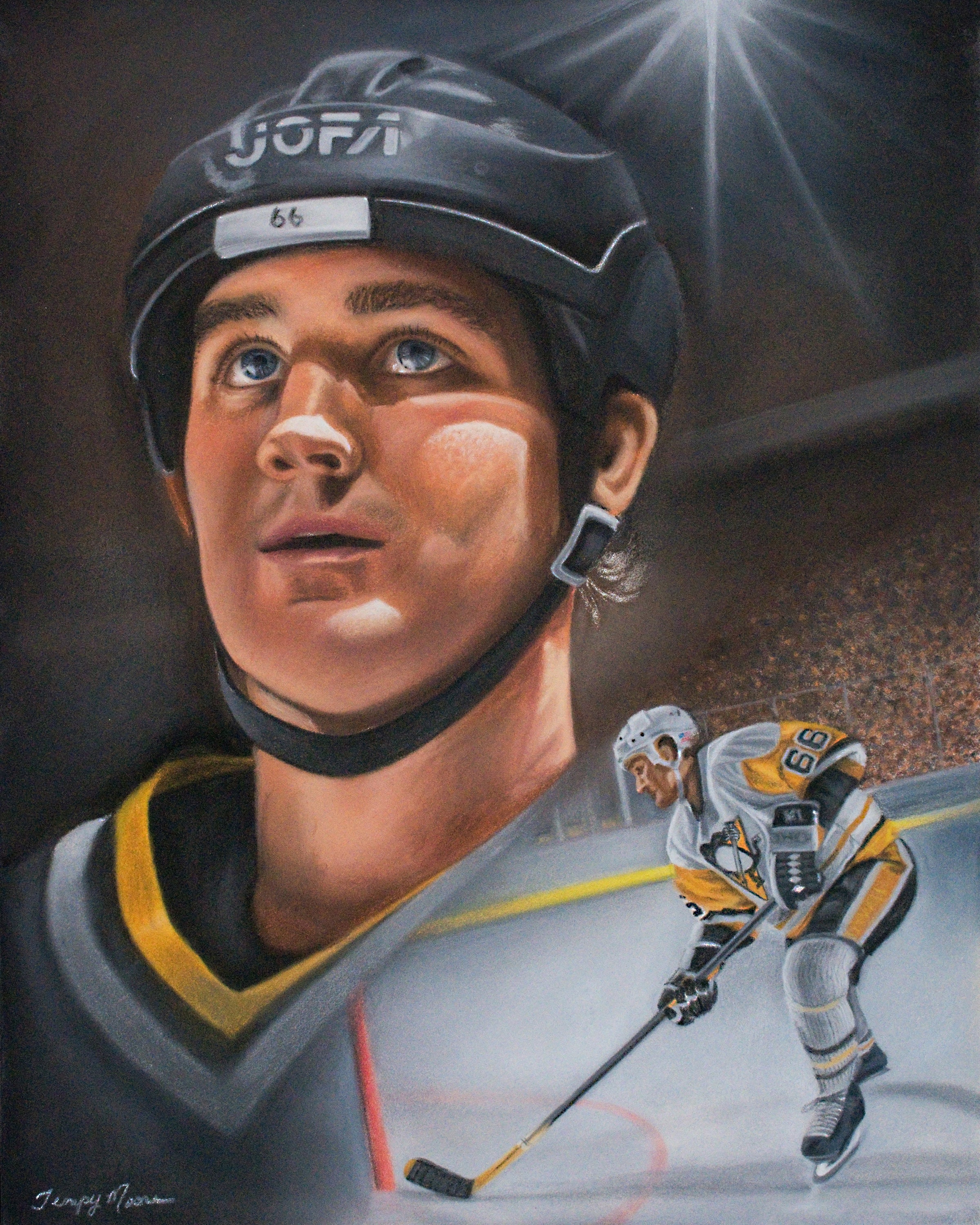Legends of Pittsburgh city Pittsburgh Penguins Mario Lemieux