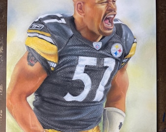 Farrior Grit Pittsburgh Football 8x10 print