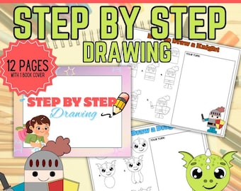 Printable Step by Step drawing - How to draw