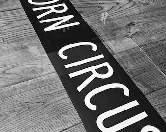 HOLBORN CIRCUS - Vintage London Bus Blind