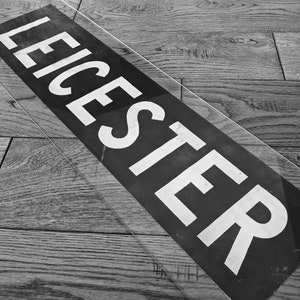 LECEISTER - Tenda per autobus in lino vintage