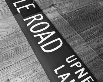 RIPPLE ROAD (Upney Lane) - Vintage London Bus Blind