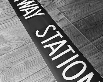 ARCHWAY STATION - Vintage London Bus Blind