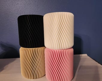 Modern Desk Organizer: Pencil Holder or Toothbrush Holder