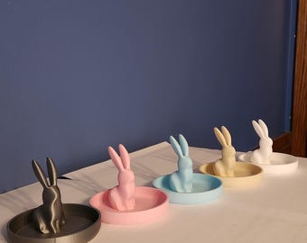 Rabbit Ring Holder tray for jewelry