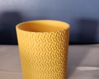 Modern Textured Pencil Holder - Desk Organizer, Toothbrush Holder