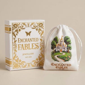 Enchanted Fables Mystery Book Box Random Jewellery Items Gift Set Suprise Booktok Viral Gifts