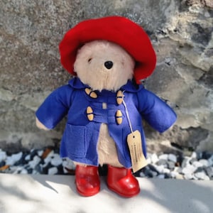 Paddington Bear English by Gabrielle Designs 1990s large 15 inches