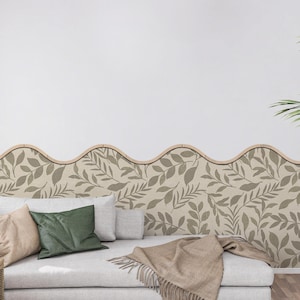 Wave Wall Trim,Curved Wall Trim,Wooden Molding,Decorative Wall Trim,Wavy  Wall Trim,Nursery Wall Trim,Boho Wall Border,Wall Accent Molding