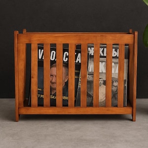 Wood magazine rack floor,Magazine book stand,Wooden bookshelf small,Newspaper holder,Freestanding bookshelf,Desktop bookshelf,Book holder