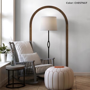 Arched Wall Accent, Decorative Arch Frame, Wall Arch Overlay, Wood Wall Panel Arch, Interior Doorway Arch, Modern Wall Arch Trim