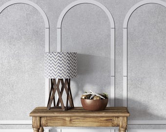 Wooden Arch Panel, Arch Molding Wall Decor, Arch Backdrop Panel, Modern Archway Design, Arch Wall Accent, Arch Wall Trim, Arch Panel Set