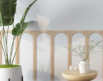Wood Wall Panels, Decorative Wall Panels, Oak Wall Paneling, Modern Wall Panels, Accent Wall Panels, Arched Wall Panels, Wall Molding Panels