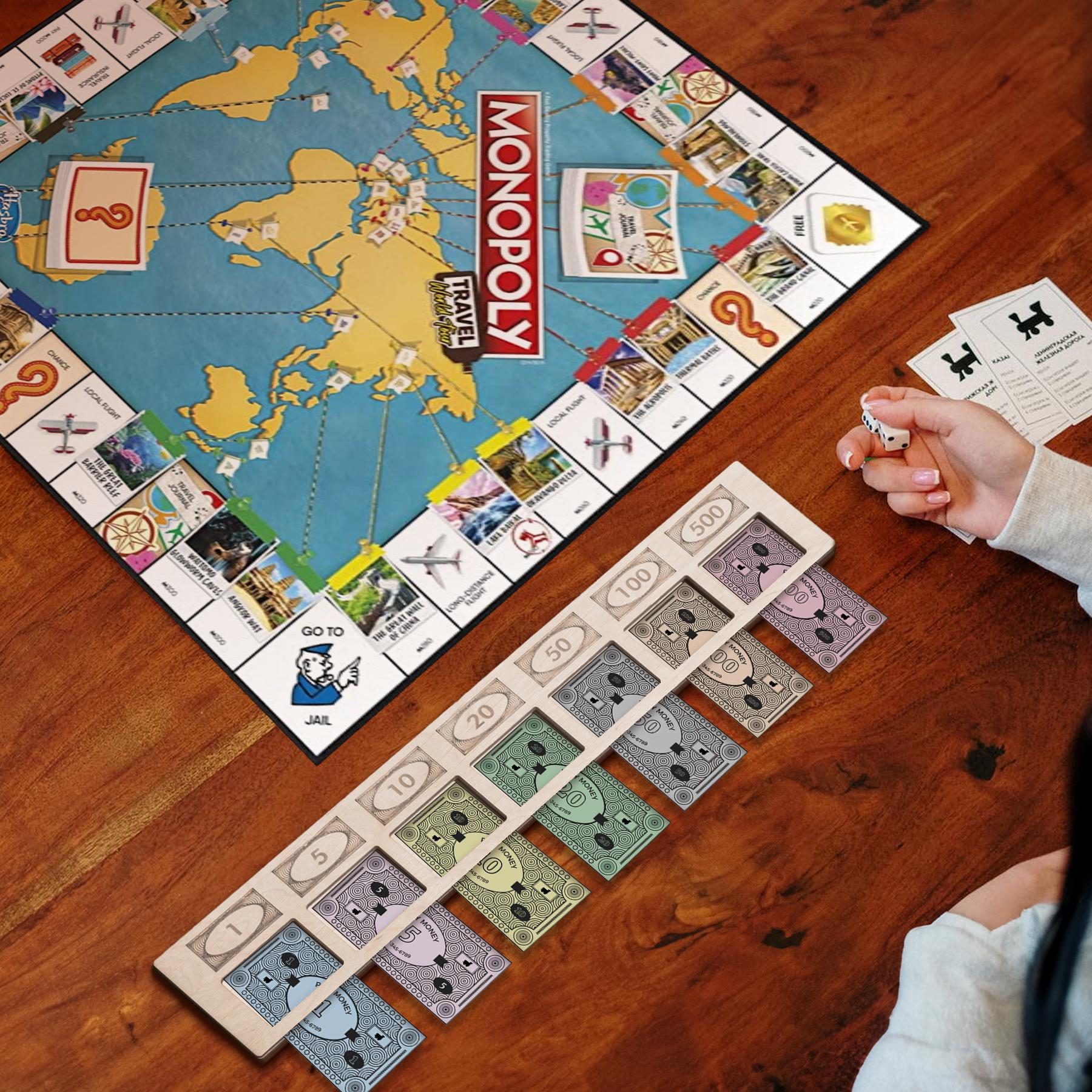 Monopoly wood box Italia