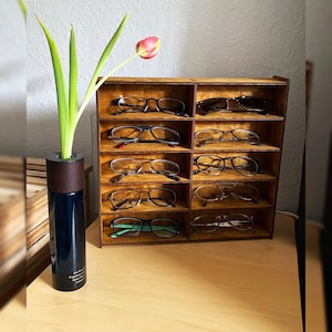 Wooden sunglasses holder,Sunglasses wall organizer,Eyeglasses storage rack, Sunglasses display stand,Sunglasses wall shelf,Sunglasses holder