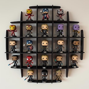 Funko Pop Wall Shelf,Wall Mounted Display Shelf,Collectible Display Shelf,Mini Figure Wall Shelf,Pop Figure Wall Display,Toy Display Shelf