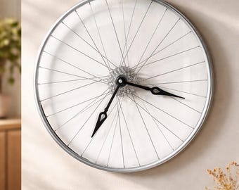 Fahrrad Rad Wanduhr,Fahrrad Rad Uhr Dekor,Radfahren Wanduhr,Fahrrad Uhr Wand Kunst,Radfahrer Wanduhr,Fahrrad Dekor Uhr,große Uhr