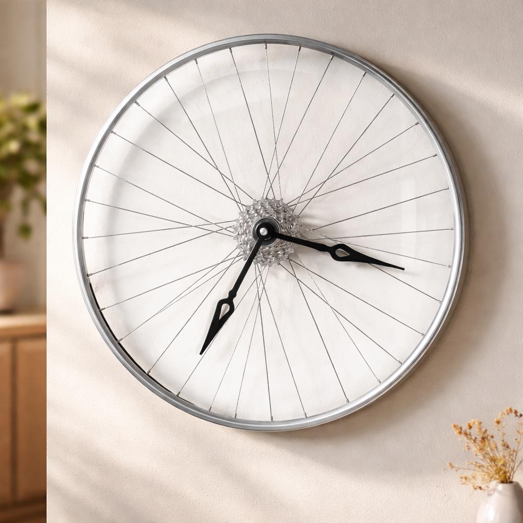 Bicycle wheel clock - Etsy 日本