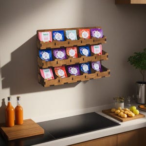 Vertical tea storage
