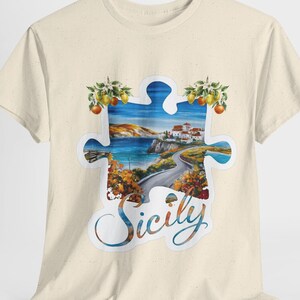 Sicilië T-shirt, Sicilië, Italië, Siciliaanse kar, Italiaanse stijl, Italiaanse feestdagen, Italiaanse cadeaus, Italiaans souvenir, Italiaanse bruiloft, cadeau-T-shirt