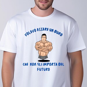 Volevo essere un duro T-Shirt,Lucio Corsi Shirt,San Remo Inspired, Gift for Friends, Statement T-Shirt, Unisex Heavy Cotton Tee,