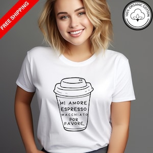 Espresso Macchiato Unisex T-Shirt, Tommy Cash T-Shirt, Estonia 2025, EuroVision T-Shirt, Espresso Macchiato please ,Trendy T-Shirt