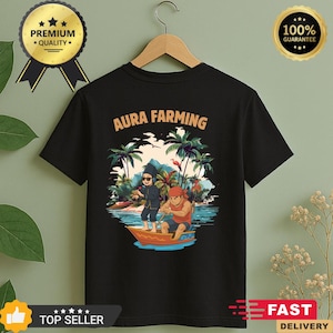 Aura Farming Shirt, Dank Memes Tee Viral , Funny Aura Kid, Meme Boat Racing, Pacu Jalur Aura T-Shirt,Viral TikTok Trend, T-Shirt for Men