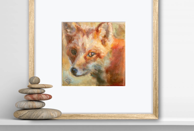 Print of Fox, wildlife, Woodland critter, Fox hunting, Equine image 2