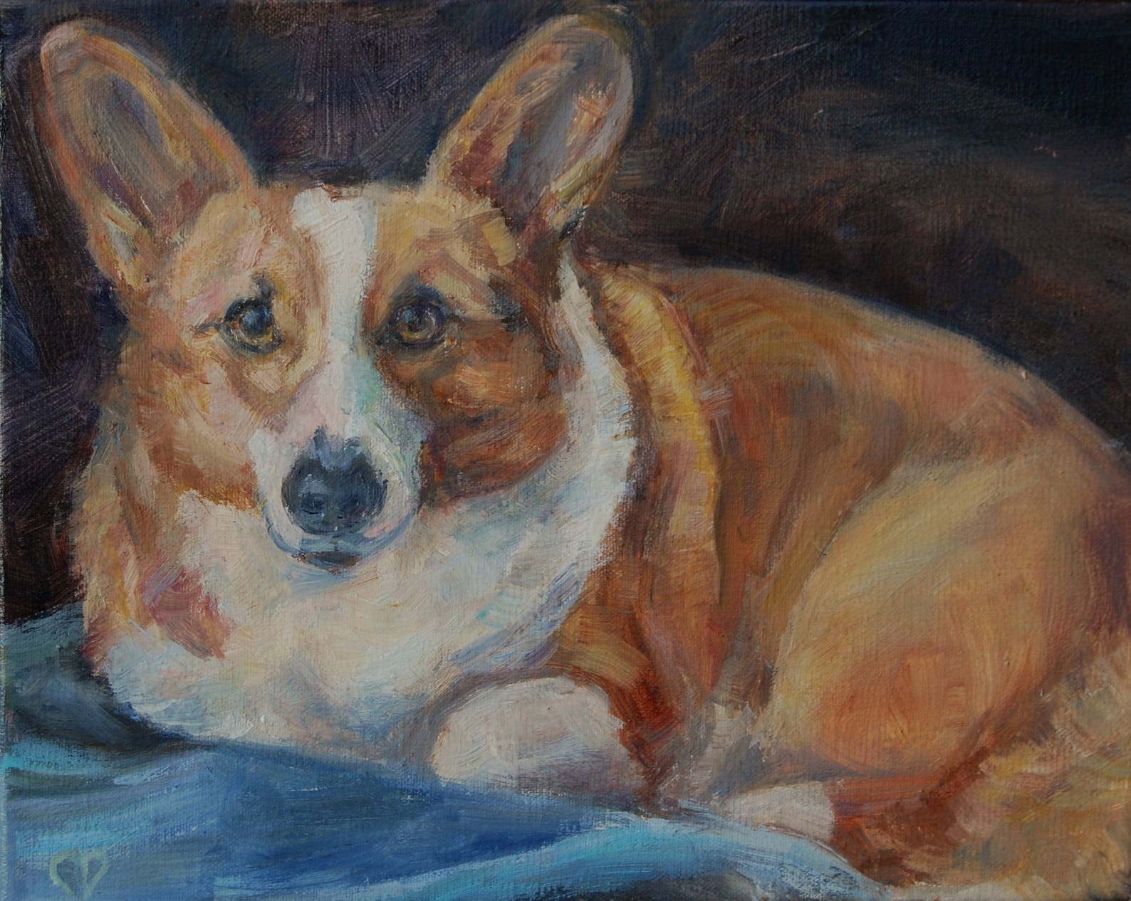 Custom Pet Portrait Paint My Pet Commission Memorial Gift Etsy