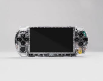 Clear PSP 3000 Crystal Blue 128GB - Gift Bundle - Etsy
