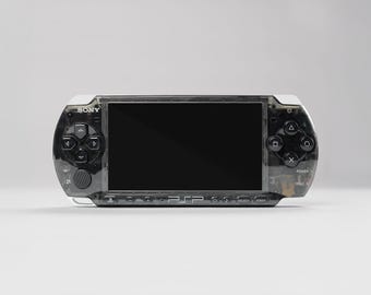 Clear PSP 3000 Stealth Black 128GB - Gift Bundle
