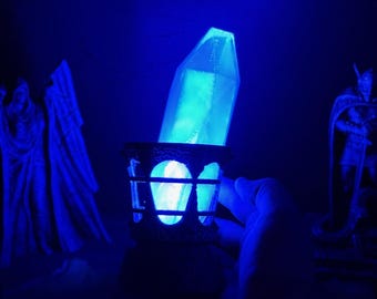 Nightlight Soul Gem, Fantasy Crystal Lamp, Enchanted LED Stone, LED Lamp, Prop, Cosplay Accessory, Enchanted LED Stone