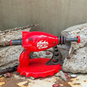 Nuka cola glossy blaster prop, fallout replica, game artifact
