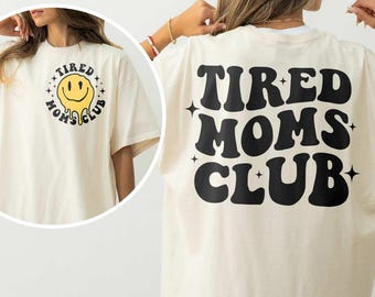 Müde Moms Club SVG, Muttertag SVG