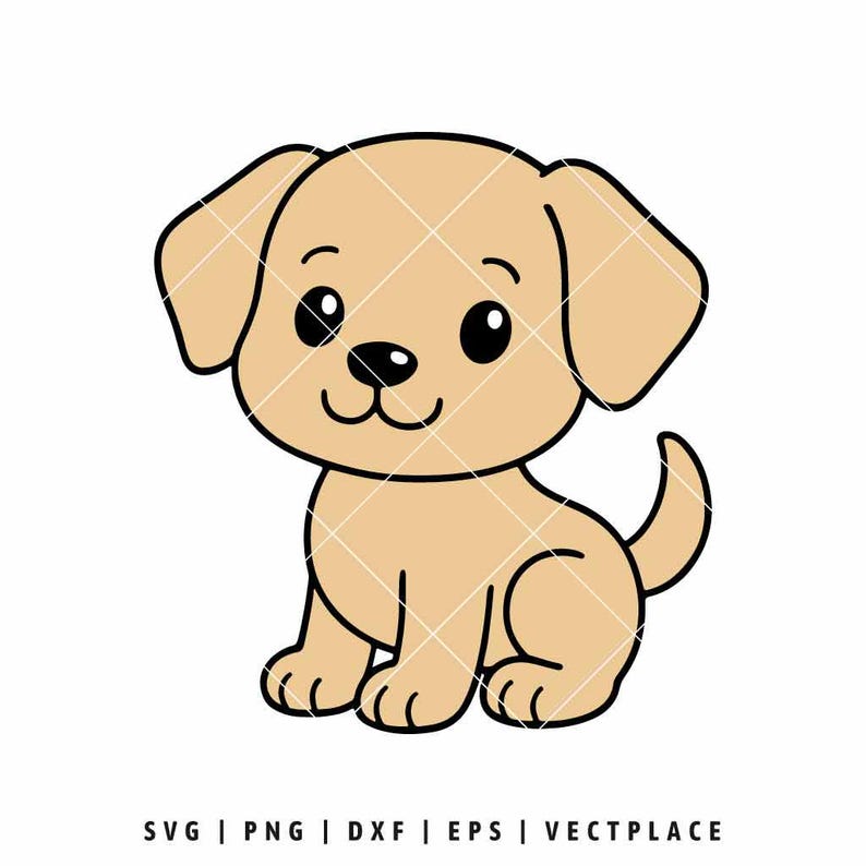 Cute Puppy SVG PNG | Cut File for Cricut & Silhouette - Etsy