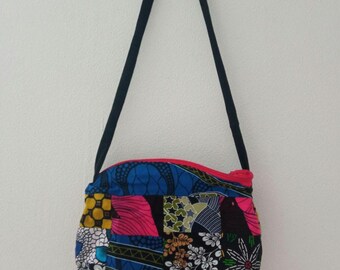 Patchwork shoulder bag
