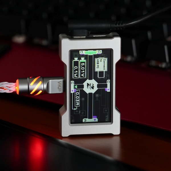 8000Hz 8K Gaming USB Hub | Custom IPS Screen RGB Sync