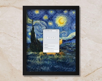 Museum-Inspired Portrait Extended Art Display Frame | (Raw/Graded Cards)