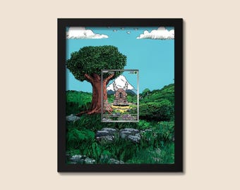 Pinsir Display Frame – Pokémon 151 Card Art | 8x10 Frame for Raw or Graded Cards