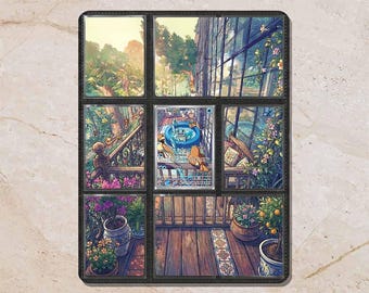 Squirtle Custom Binder Extended Art Page Insert | 9-Card Michi Style Panoramic TCG Layout (Digital Download)