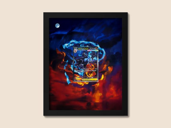 リザードンex SAR 【ディスプレイフレーム付き】 リザードンex SAR 専用 ポケモンカードゲーム ディスプレイフレーム