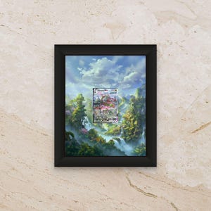 Rayquaza VMAX Alternate Art Display Frame – Evolving Skies Pokémon Card | Lijst van 8 x 10 voor onbewerkte of gesorteerde kaarten