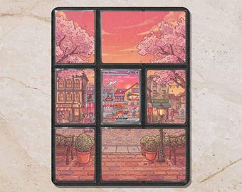 Mew Promo 151 Custom Binder Extended Art Page Insert | 9-Card Michi Style Panoramic TCG Layout (Digital Download)