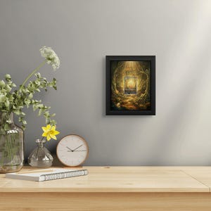 Ninetales Display Frame – Obsidian Flames Pokémon Card Art | 8x10 Frame for Raw or Graded Cards image 3