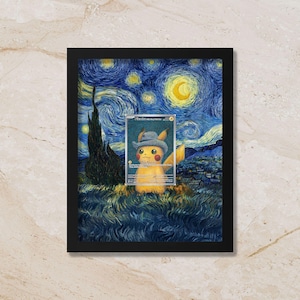 Van gogh pikachu - Etsy 日本