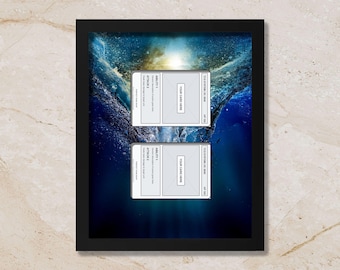 Legendary Ocean Guardian Extended Art Display Frame | (Raw/Graded Cards)