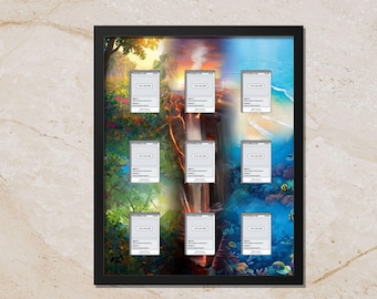16x20 Classic Starters Extended Art Display Frame | (Raw/Graded Cards)
