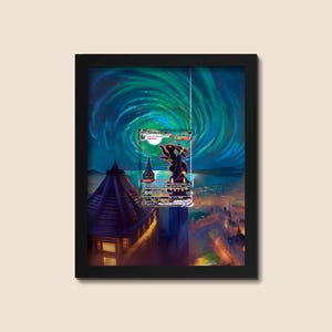 Umbreon Moonbreon-displaylijst – Evolving Skies Pokémon-kaartdisplay | 8 x 10 perfecte onbewerkte weergave