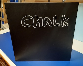 Blackboards double-sided 500 x 500mm for hanging, suspending, indoor or outdoor
