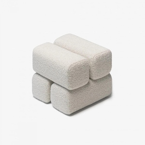 Pouf | Designer pouf  | Modern pouf | Puff |  | footstool |bedsidetable | Pouf Stool | Ottoman | Unique design bench,  stylish pouf, gift